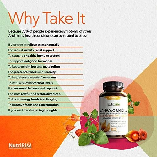 Salud y Equipamiento Médico - Ashwagandha 1300 Mg Hecho Con Polvo De Raiz De Ashwagandha 3