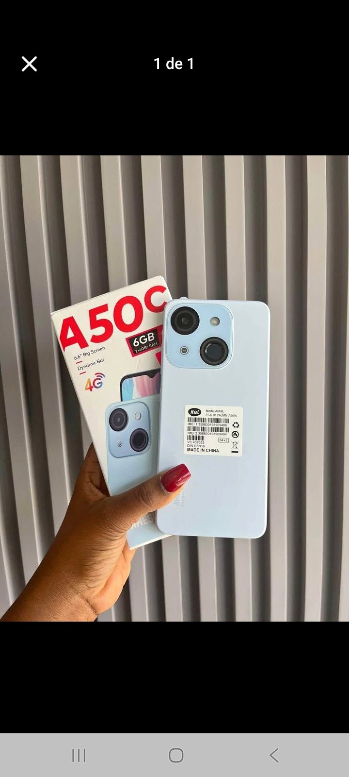 celulares y tabletas - Itel a 50 c  1