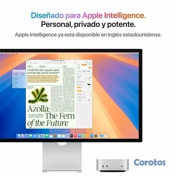 computadoras y laptops - Mac mini Chip M4 – 16GB RAM / 256GB SSD Nuevas Selladas  4