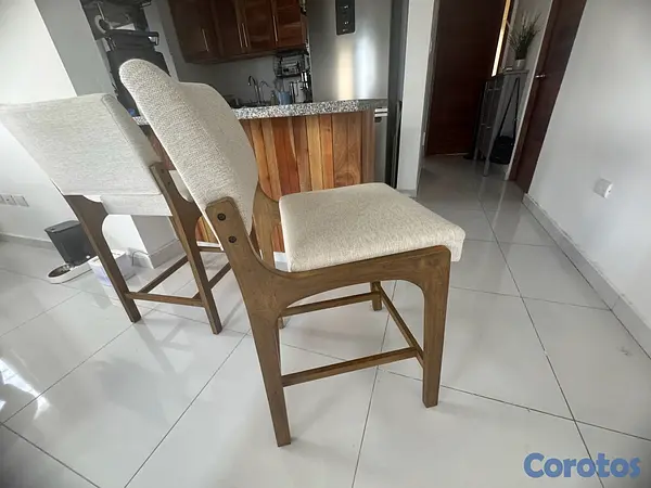 muebles y colchones - Taburetes tapizadas 2
