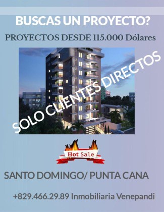 apartamentos - PROYECTOS DESDE 115.000 dólares... buscas invertír? Contactanos 0