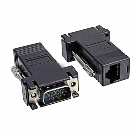 computadoras y laptops - Adaptador o Convertidor Vga a Rj45 