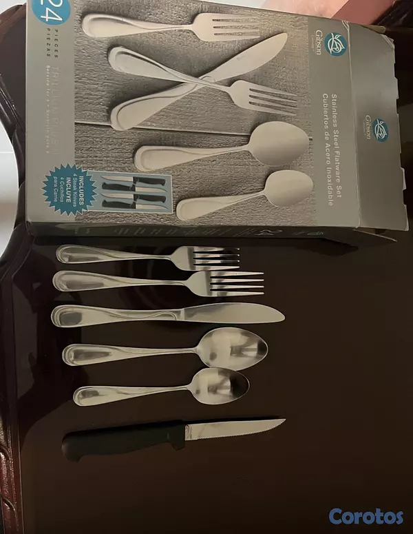cocina - Set cubiertos de 20 piezas (cuchillos carne) 4