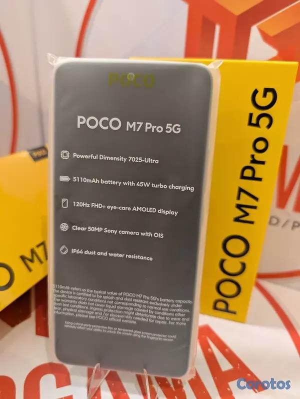 celulares y tabletas - POCO M7 PRO 5G, 8GB RAM 256GB ROM  9