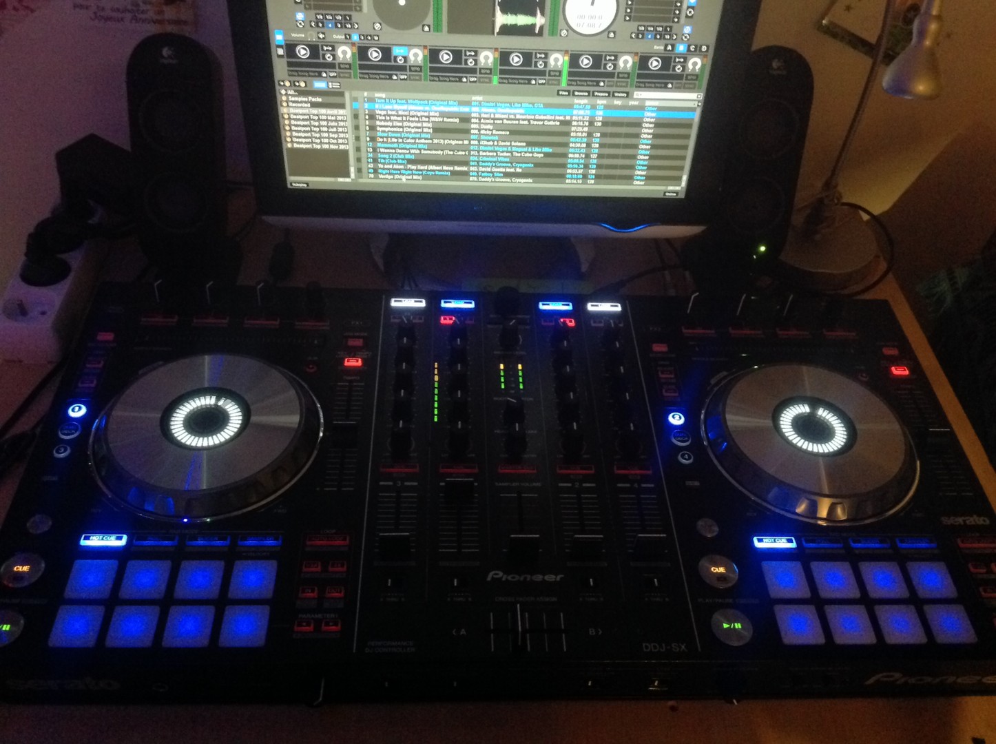instrumentos musicales - Consola Mixer Platos Pioneer DDJ Numark + Virtual Serato desbl samsiph notpromax 8