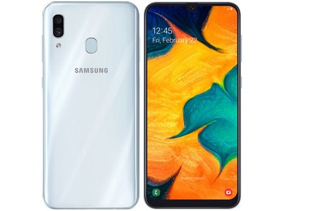 celulares y tabletas - Samsung Galaxy A30 (Blanco) en venta en Gazcue