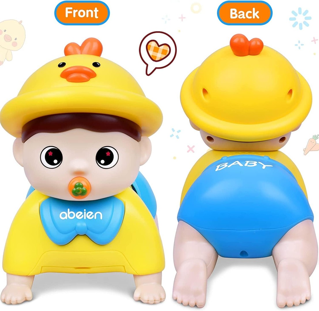 juguetes - Bebe gateador electronico, ideal para bebes en etapa de gateo. juguete 1