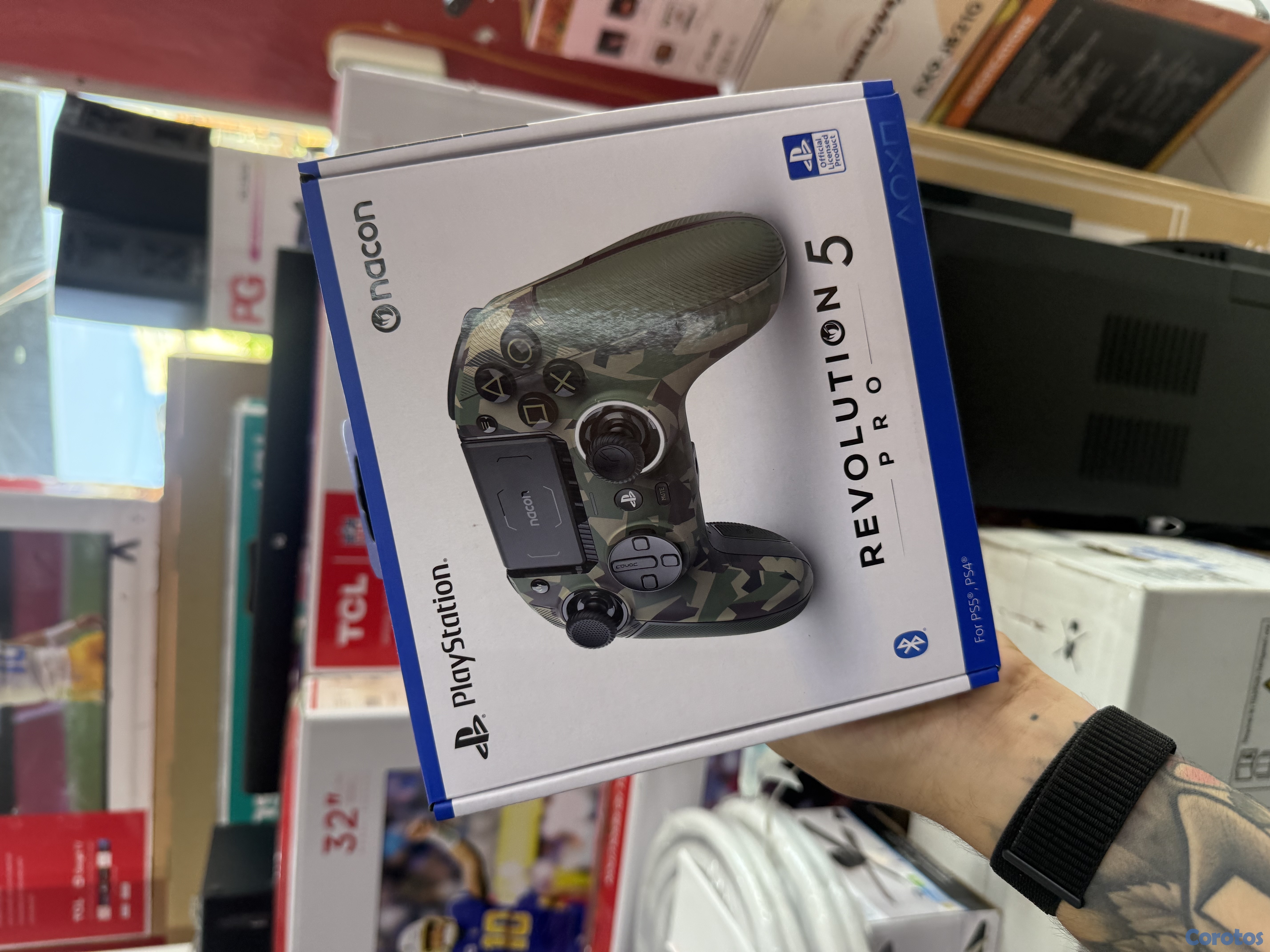 celulares y tabletas - Control Nacon Pro Revolution 5 Nueva 1