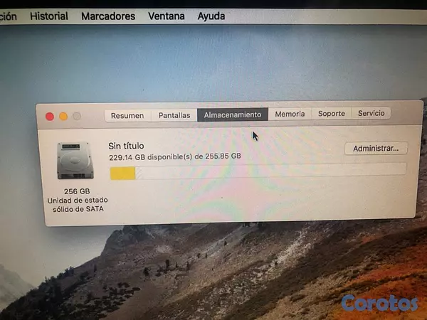 computadoras y laptops - MacBook Pro 13 pulgadas 10 RAM 256 SSD año 2011 3