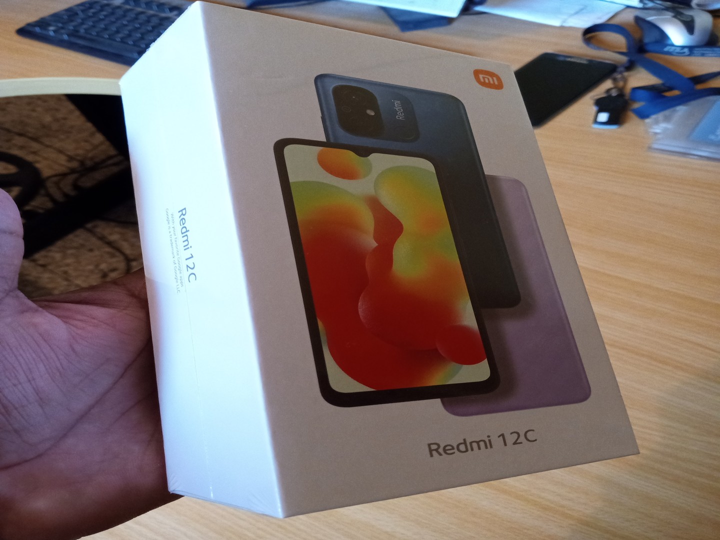 celulares y tabletas - Xioami redmi 12c 128gb , 4gb de Ram azul nuevo con su caja y sus accesorios. 