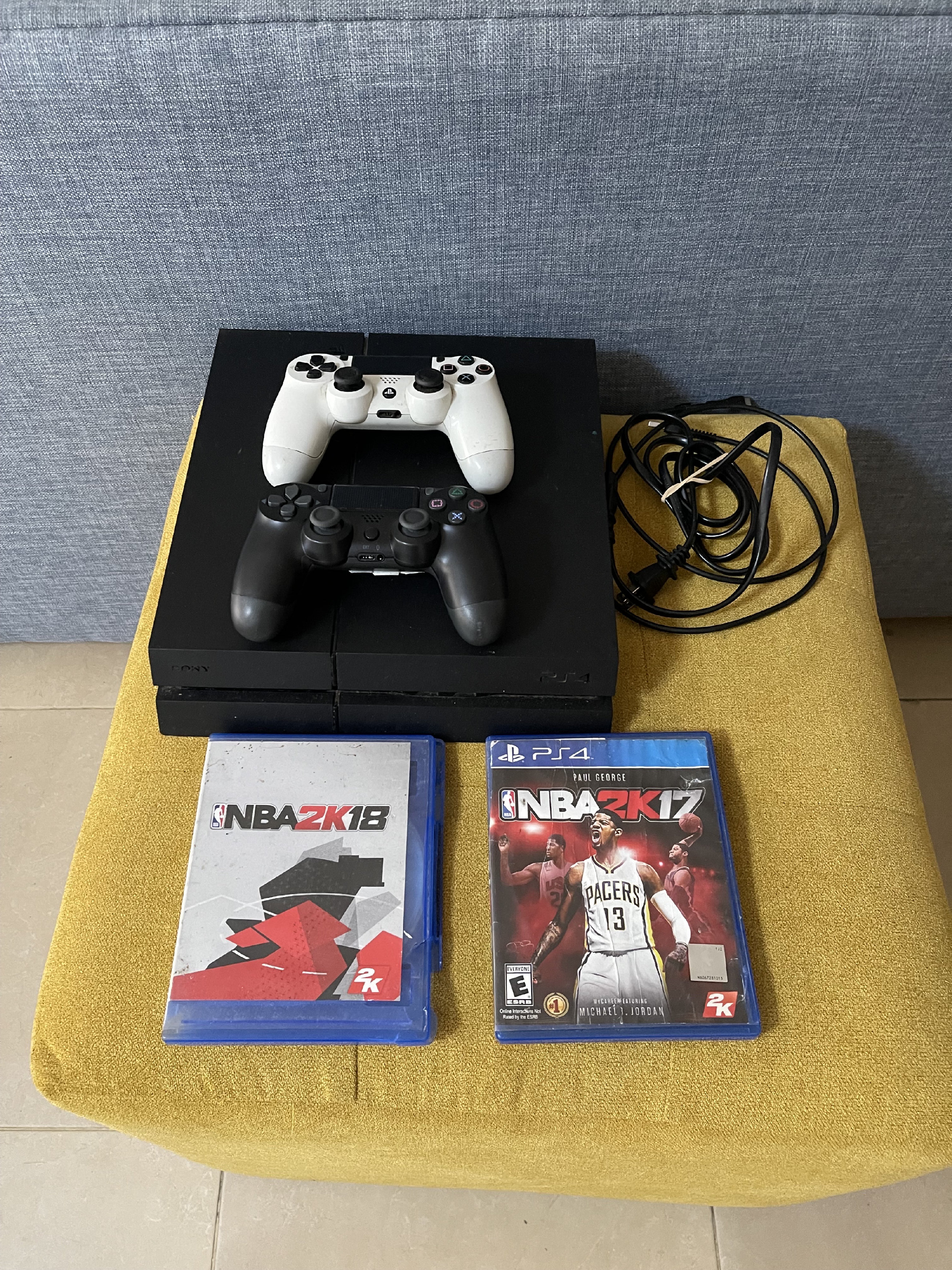 consolas y videojuegos - ventas de play station 4 incluye 2 controles y 2 juegos  6