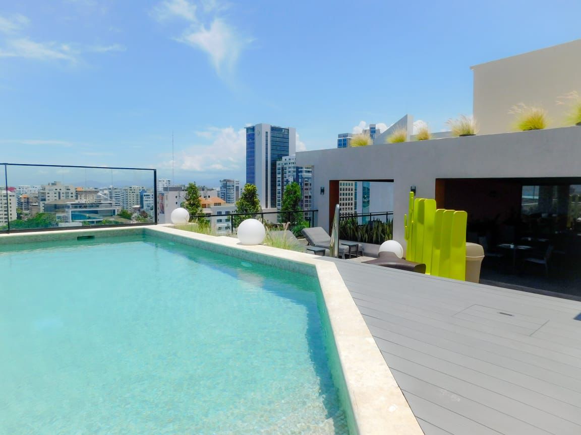 apartamentos - Apartamento Alquiler en Piantini de UNA Habitación 8