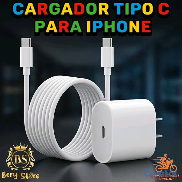 otros electronicos - CARGADOR TIPO C ORIGINAL PARA IPHONE Y ANDROID - 15 DÍAS DE GARANTÍA | CARGADOR 3