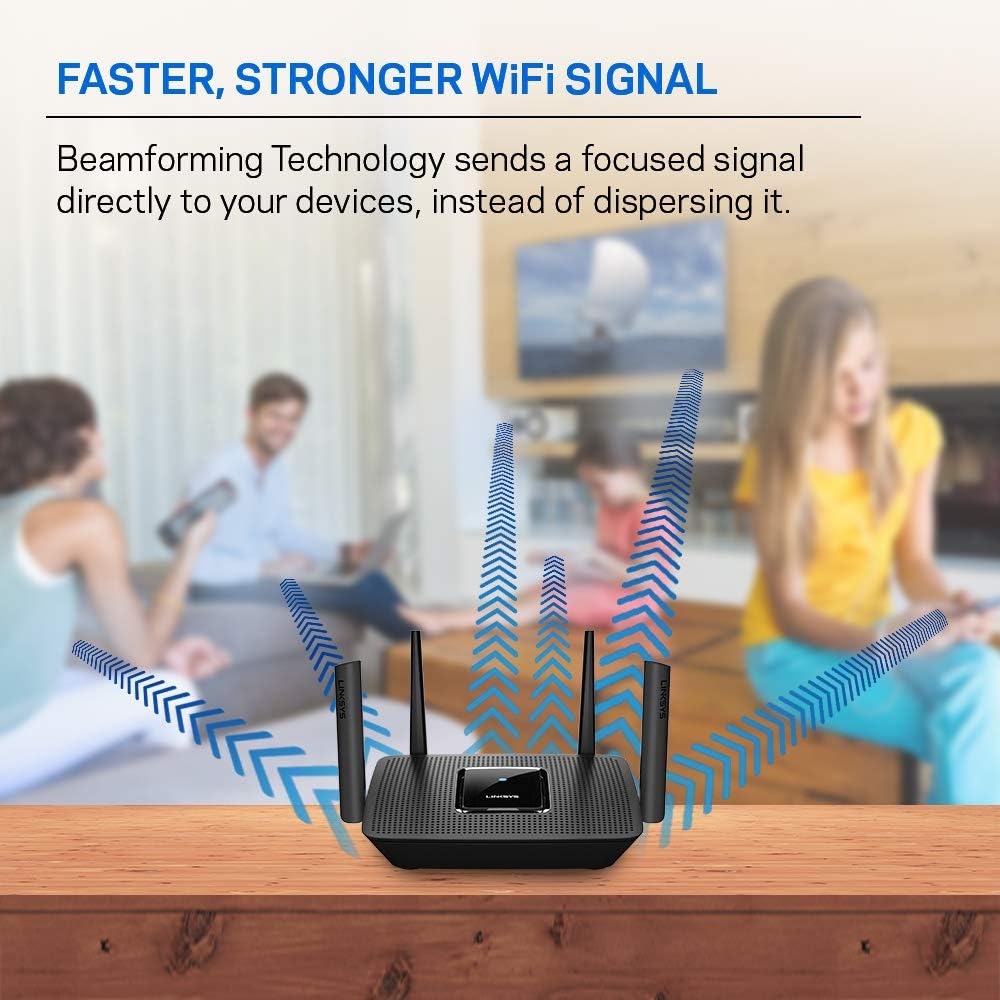 consolas y videojuegos - Linksys - AC2200 Tri-Band Mesh WiFi 5 Router  6