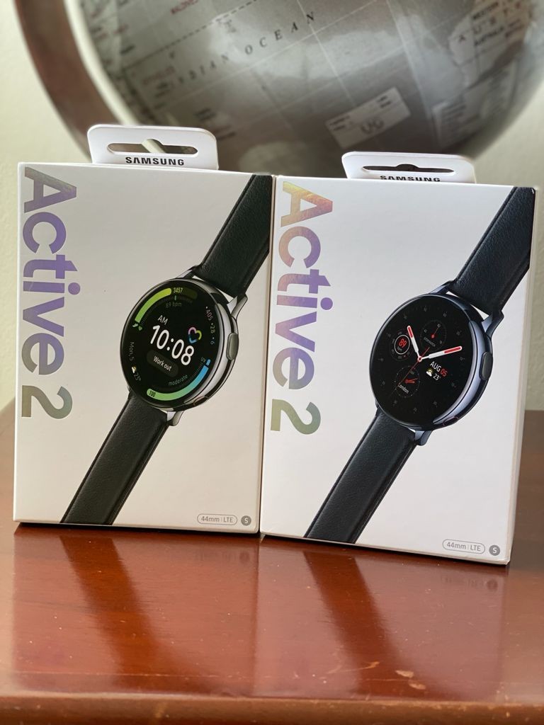 otros electronicos - Samsung Galaxy Watch Active 2 Stainless Steel de 44mm LTE | Sellado de Fábrica