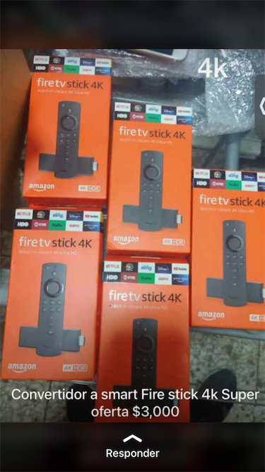 tv - Fire stick 4K