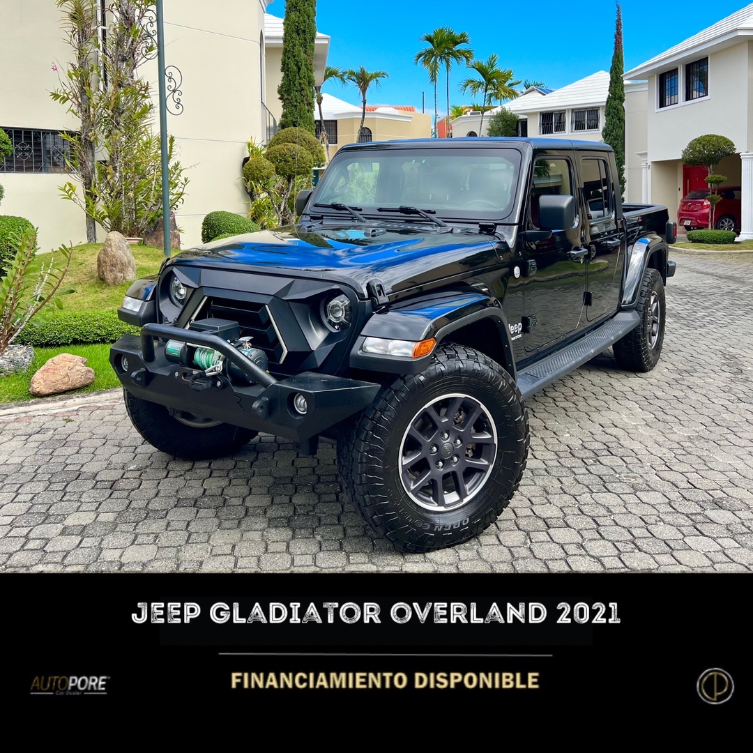 jeepetas y camionetas - Jeep Gladiator Overland 2021 - CLEAN CARFAX RECIÉN IMPORTADA