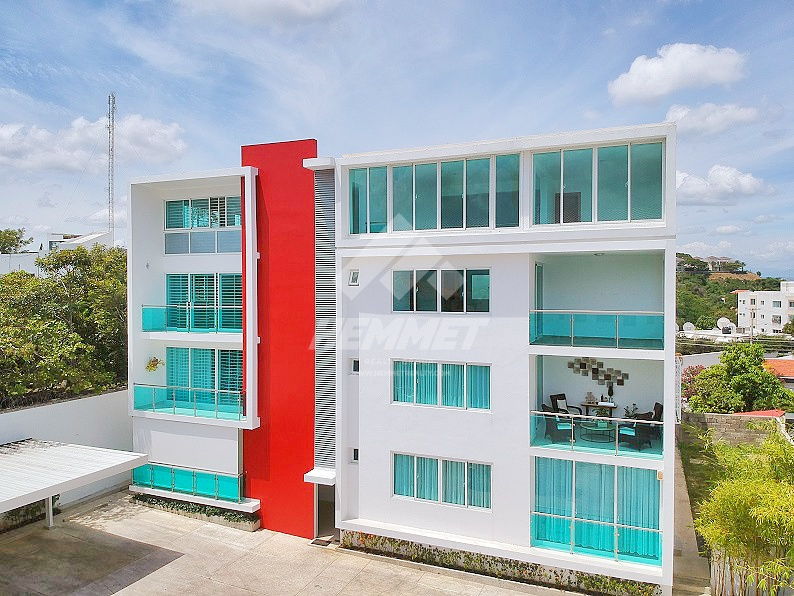 penthouses - PENTHOUSE AMUEBLADO CERROS GURABO STGO.  9