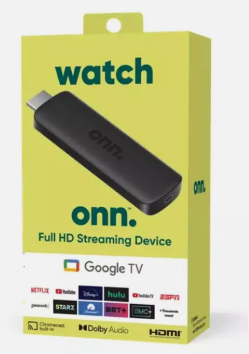 otros electronicos - ONN Tv BOX Android Google TV Fire Sitck 2