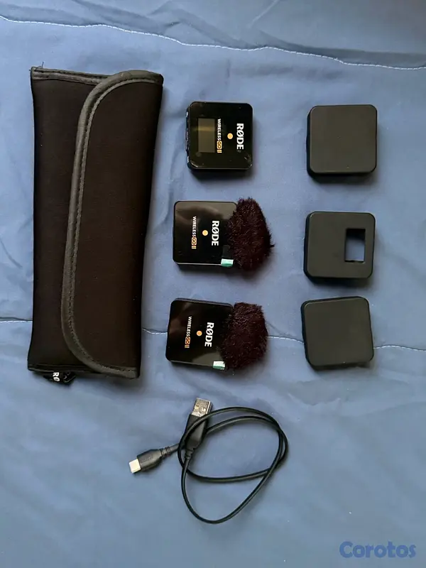 accesorios para electronica - RØDE Wireless GO II -Sistema inalámbrico de dos canales con micrófonos integrado 2