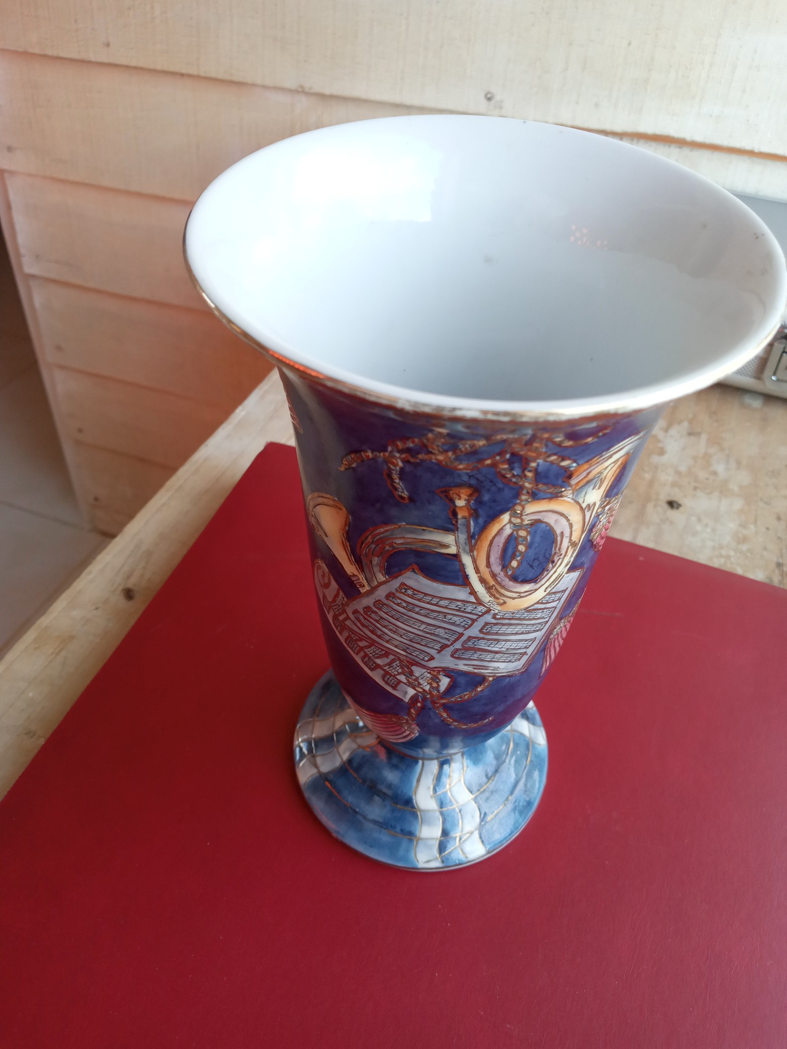 decoración y accesorios - Jaron chino de porcelana antiguo