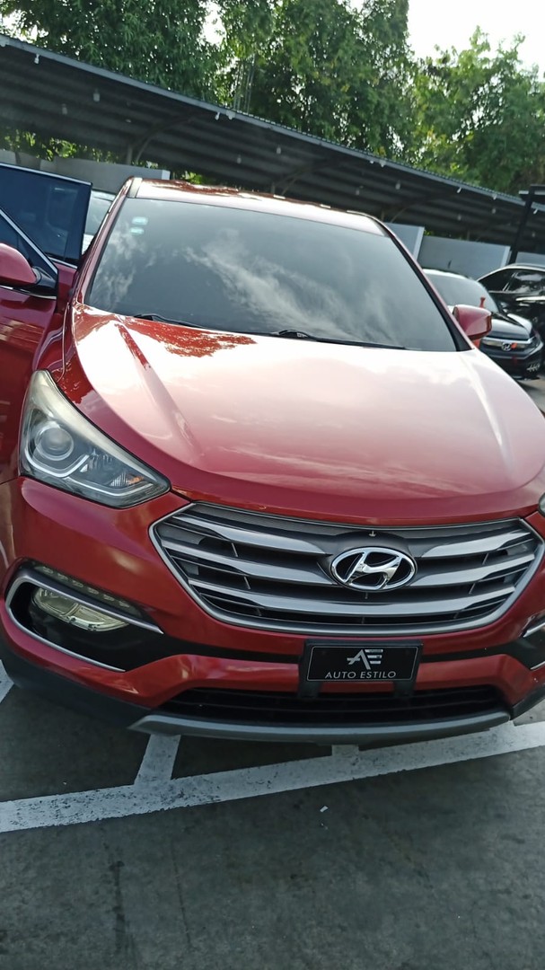 jeepetas y camionetas - Hyundai Santa Fe 2017 SPORT clean carfax