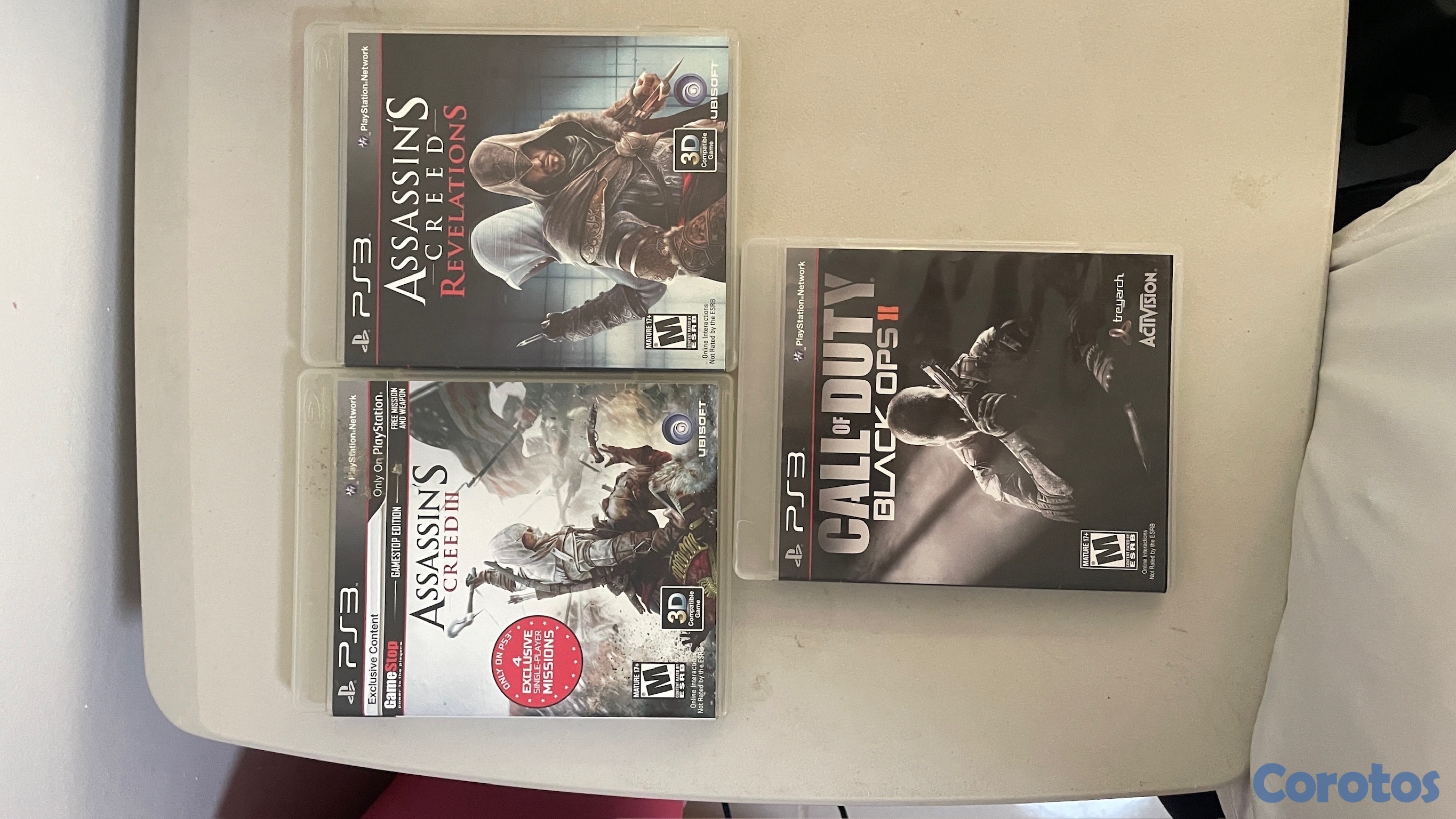 consolas y videojuegos - PS3 + 15 juegos con 2 controles 6
