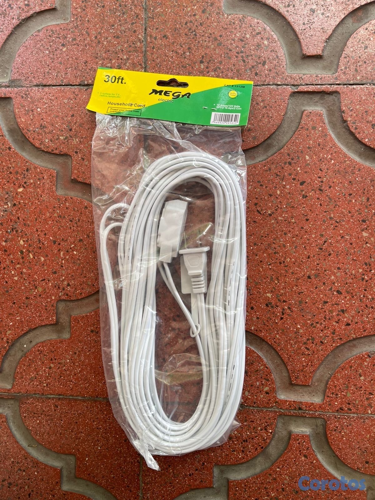 herramientas, jardines y exterior - Combo regleta con 2 USB más 2 extensiones de 20’. Nuevos 3