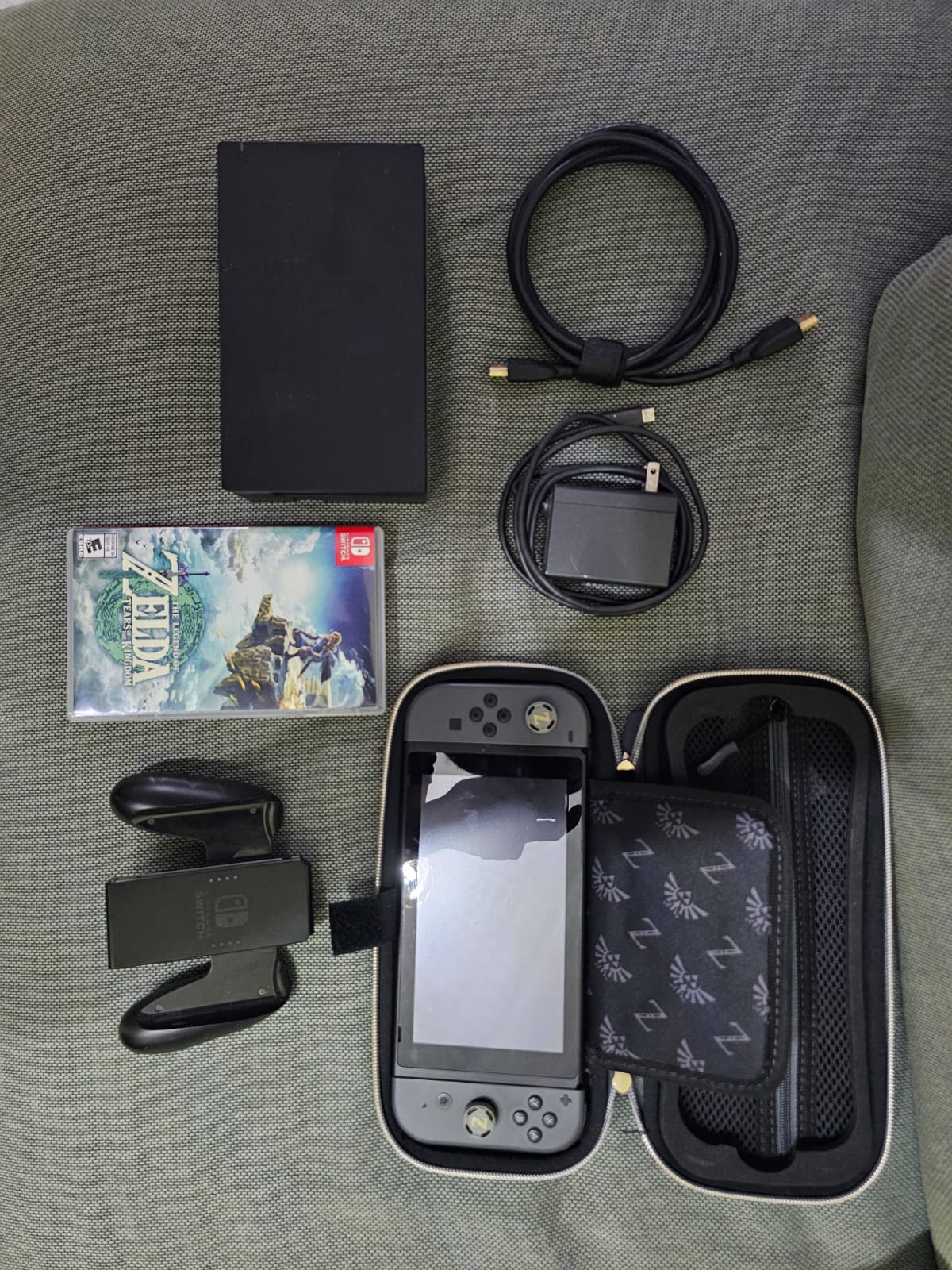 consolas y videojuegos - Nintendo Switch + Zelda Tears of Kingdom
