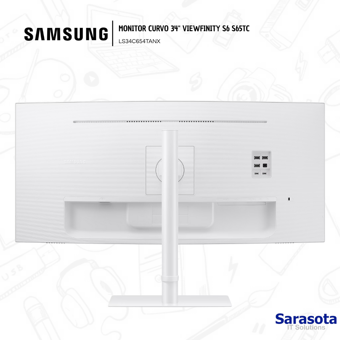 computadoras y laptops - Monitor curvo 34 viewfinity S6 S65TC 2