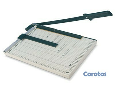 computadoras y laptops - GUILLOTINA DE METAL  HASTA 15 X 12 Para Corte De Papel ,ALTA CALIDAD