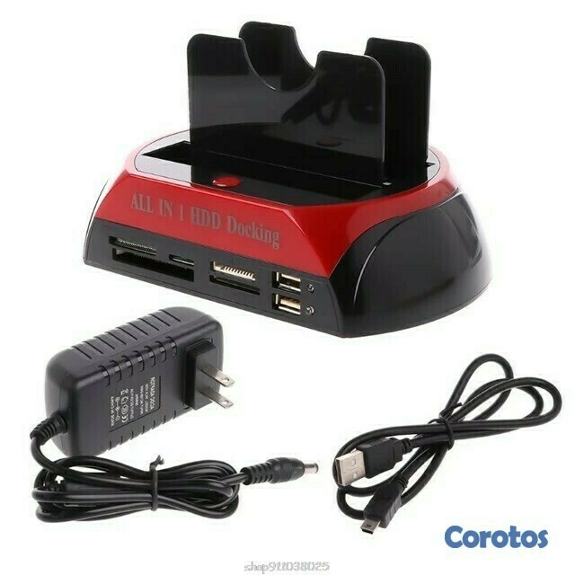 computadoras y laptops - Estacion de disco duro sata IDE all in 1 HDD dockin 6