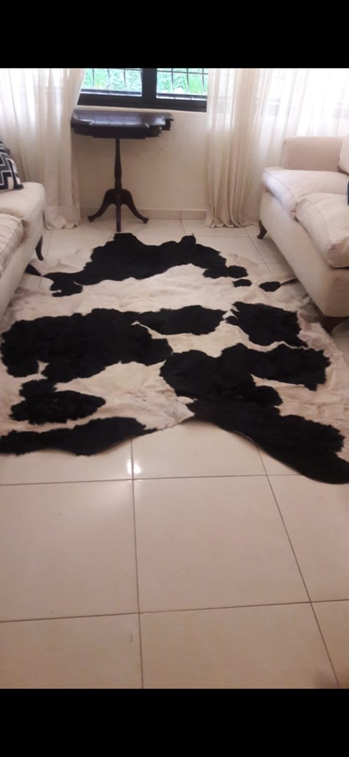 decoración y accesorios - alfombra de cuero de vaca 