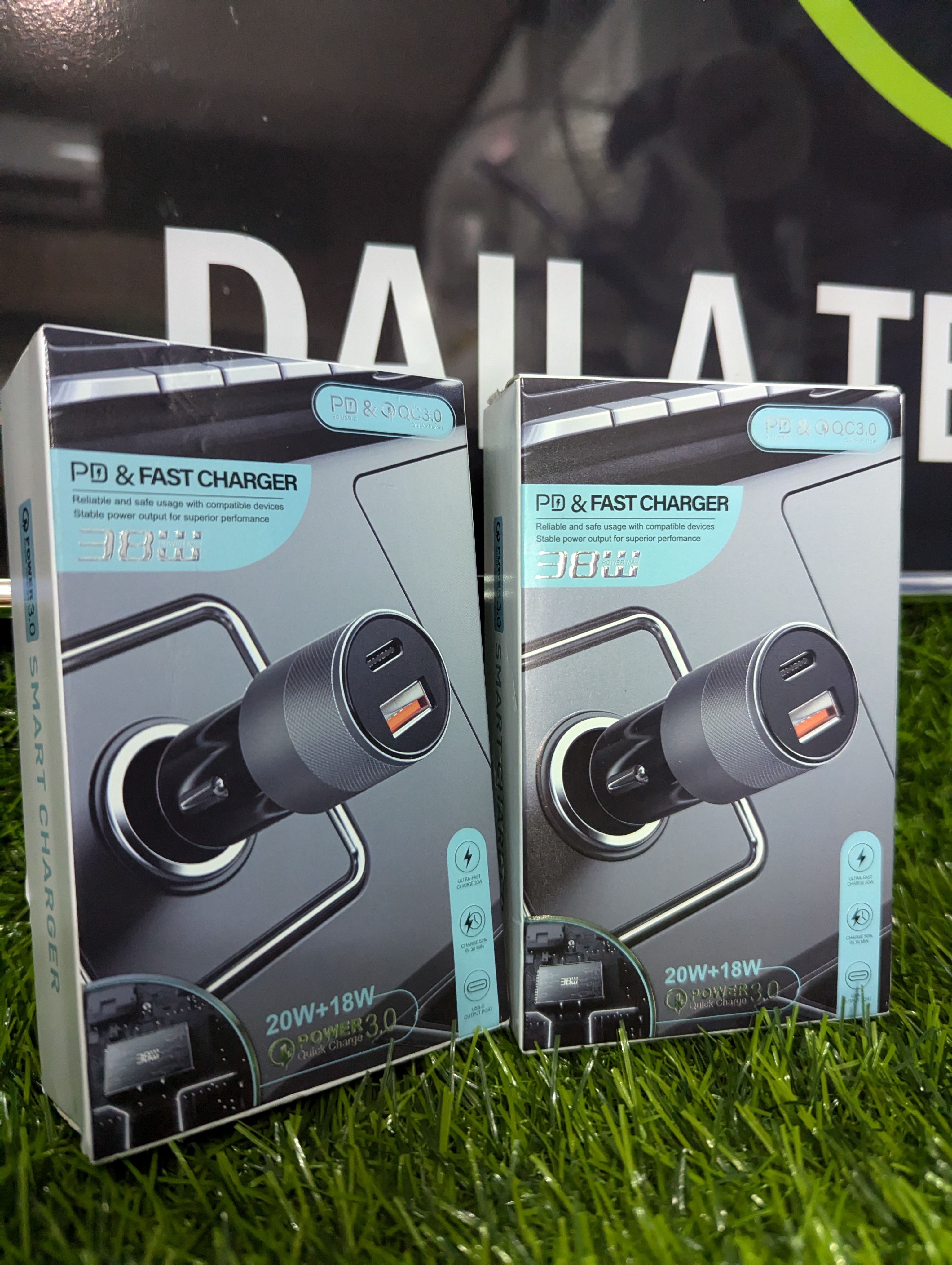 otros electronicos - cargador para carro doble salida disponible  3