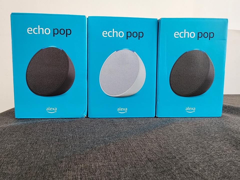 camaras y audio - Amazon Echo POP Alexa 5th Gen (Bocina + Alexa) - Nuevas, selladas
