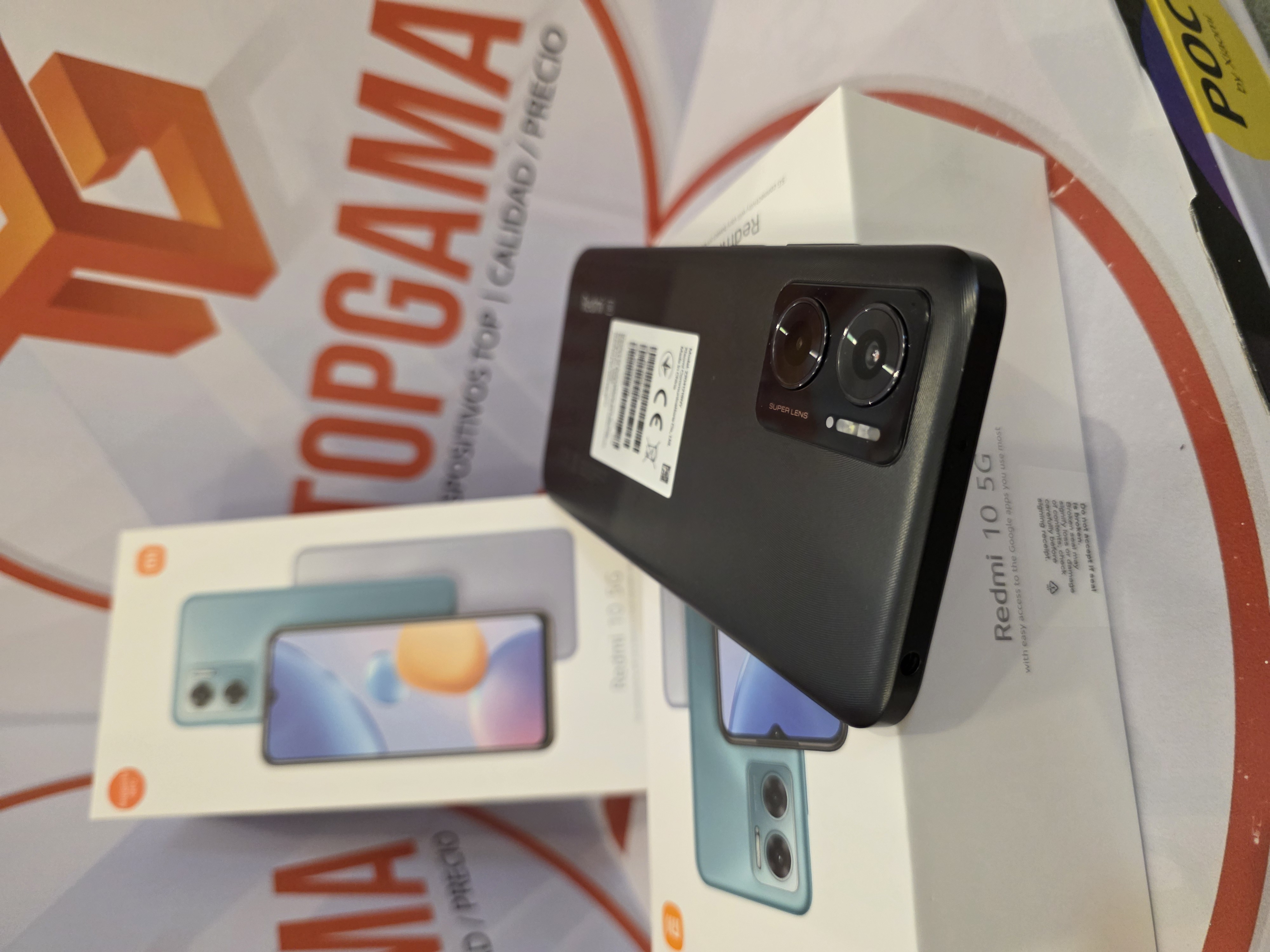celulares y tabletas - REDMI 10 5G, 4GB RAM 64GB ROM 8