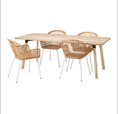 muebles y colchones - Mesa de comedor como nueva 1