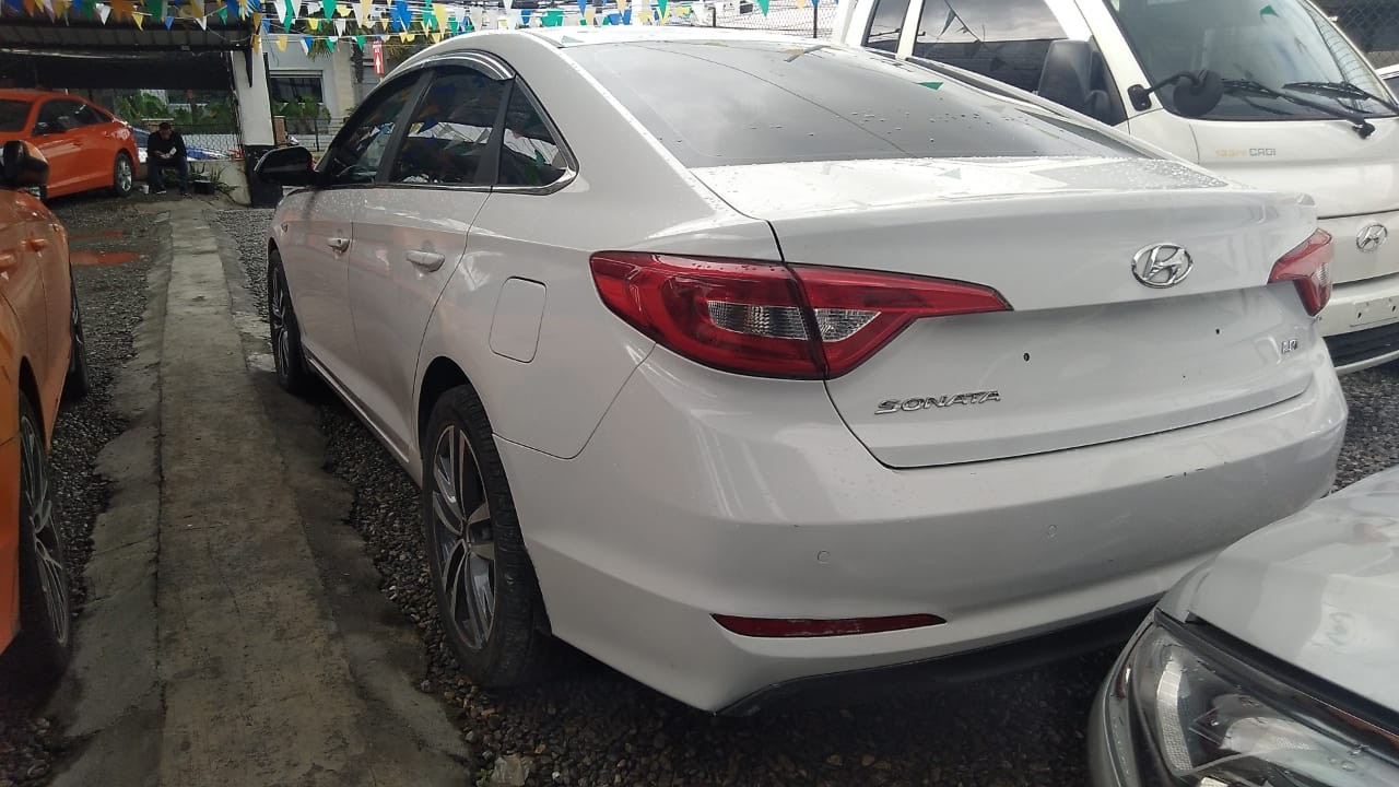carros - HYUNDAI SONATA LF 2018 BLANCO 4