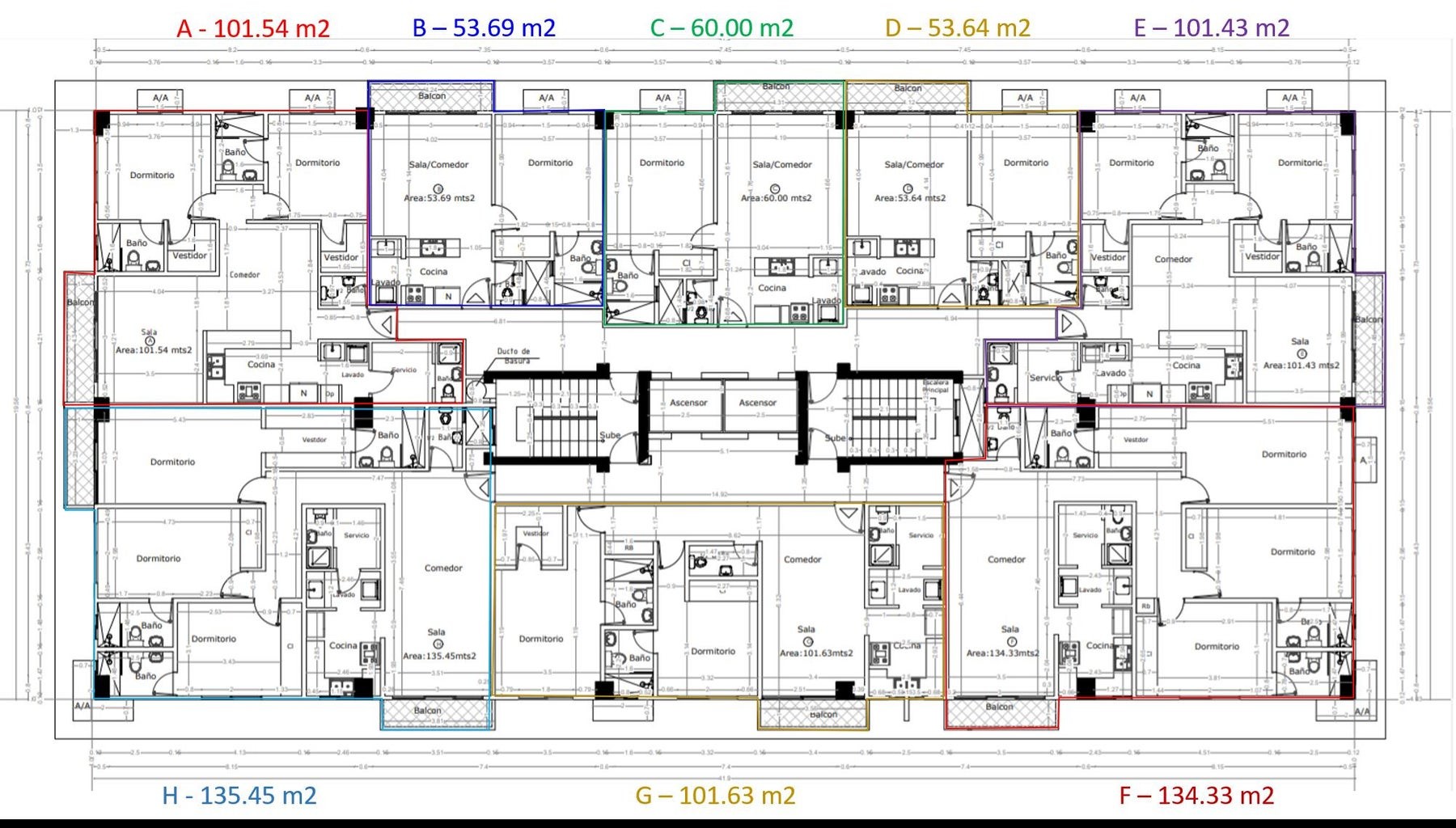 apartamentos - Apartamento de TIPO D Una Habitación en Venta 8