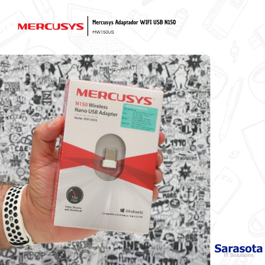 accesorios para electronica - Mercusys Adaptador WIFI USB N150  1