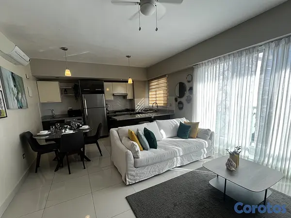 apartamentos - Apartamento en Alquiler en Piantini Amueblado de U 8