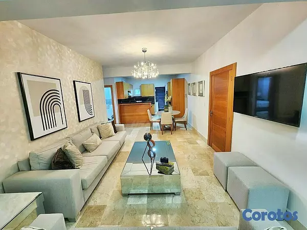 apartamentos - TORRE LINEA BLANCA DOS HABITACIONES CON PISCINA AREA MONUMENTAL STGO. 6