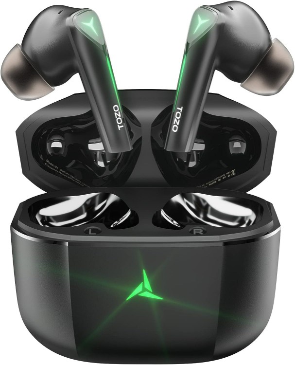 camaras y audio - Tozo Auriculares inalambricos G1 con Bluetooth para juegos con microfono