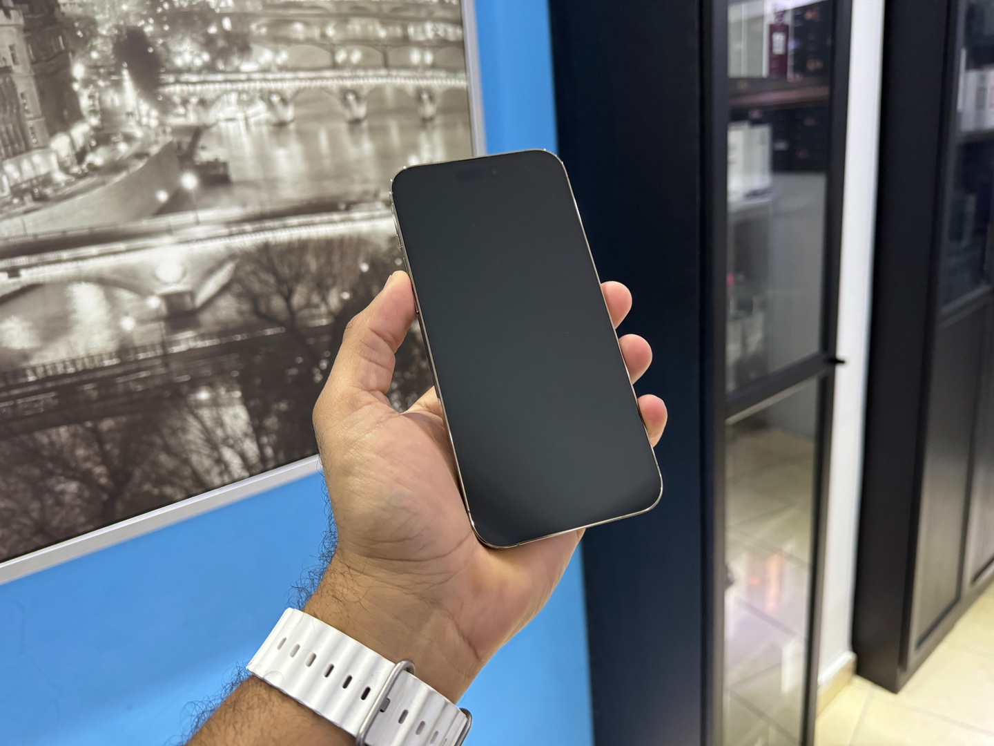 celulares y tabletas - iPhone 14 Pro Max 256GB Gold Como Nuevo, Desbloqueado, Garantía, $ 55,500 NEG 1