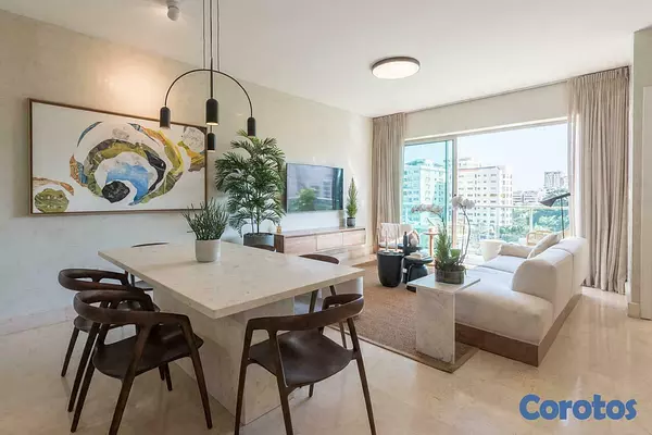 apartamentos - Alquiler apartamento amueblado con área social en Piantini 6