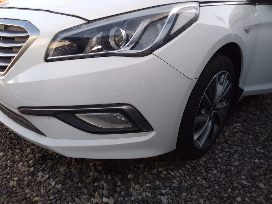 carros - HYUNDAI SONATA LF 2017 BLANCO 1