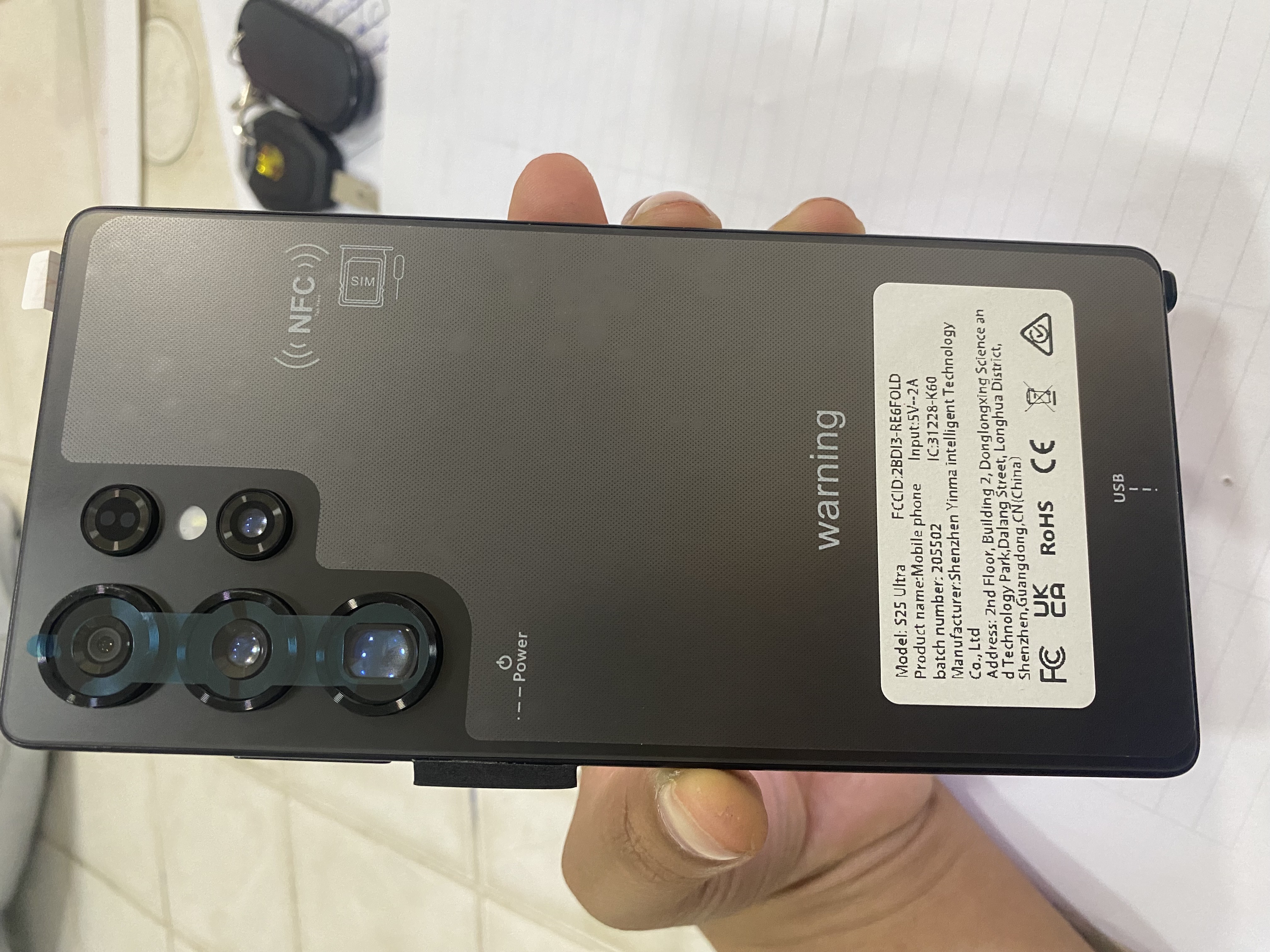 celulares y tabletas - vendo un S25 ultra  leer la description  2