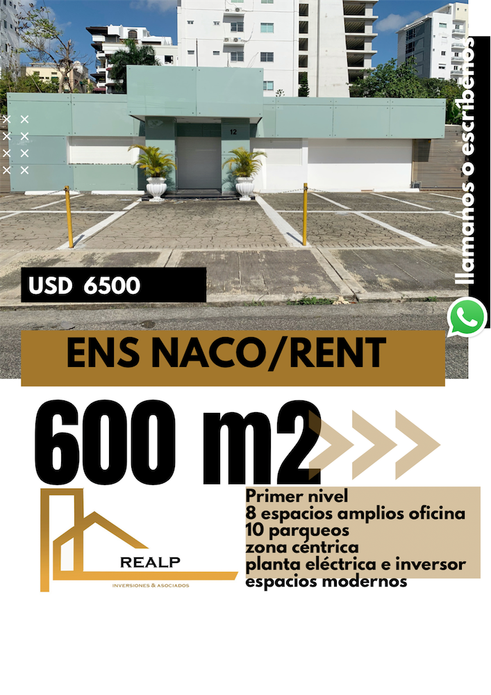 oficinas y locales comerciales - Local en Naco Amplio