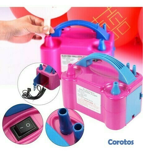 accesorios - Bomba de aire para inflar globos vejigas 5