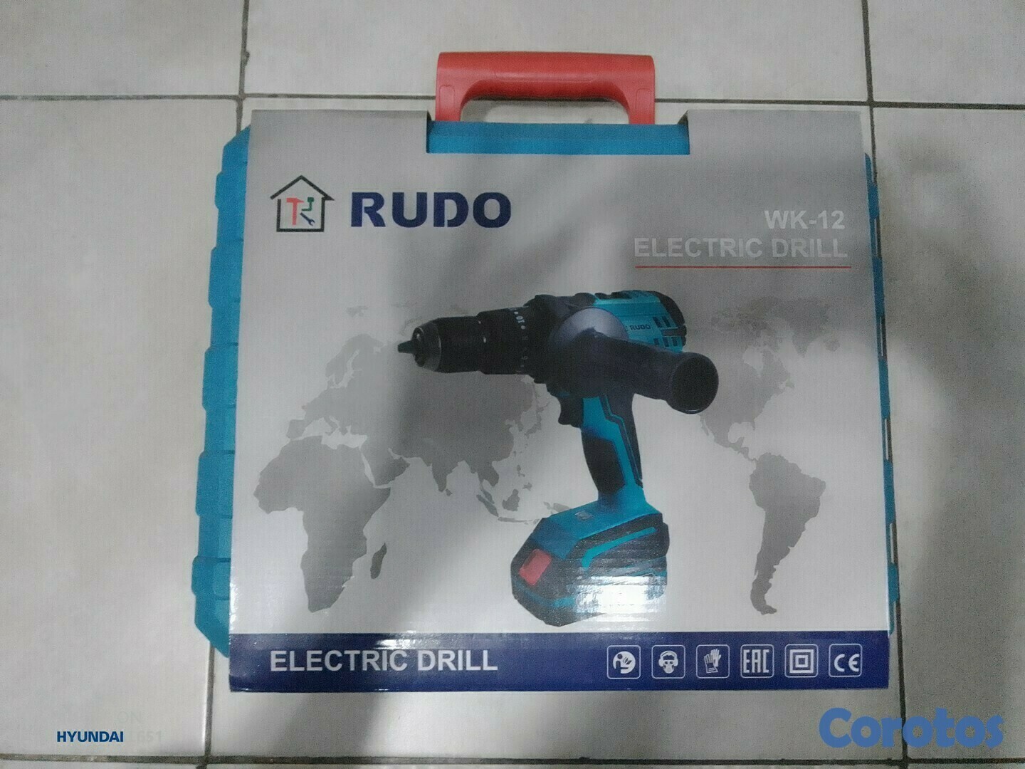 herramientas, jardines y exterior - Taladro inalambrico WK12 con madril 1/2 con baterias de 12v 1